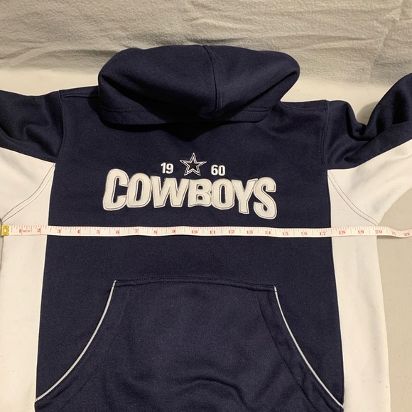 Dallas Cowboys Youth Pullover Hoodie - Picture 2 of 7